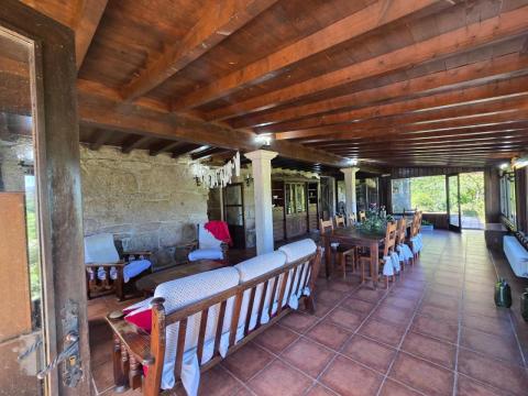 Casa de piedra gallega totalmente rehabilitada en Cristiñade, Ponteareas