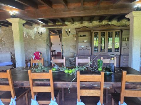 Casa de piedra gallega totalmente rehabilitada en Cristiñade, Ponteareas