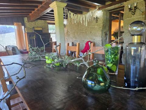 Casa de piedra gallega totalmente rehabilitada en Cristiñade, Ponteareas