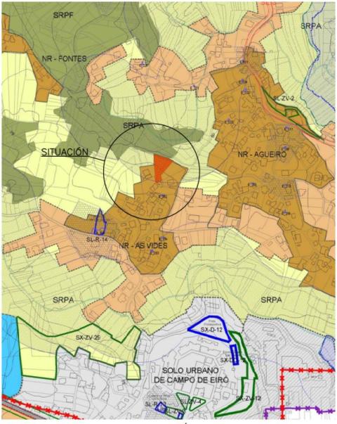 ¡Oportunidad Sanguiñeda, Mos! Solar edificable  vivienda unifamiliar.