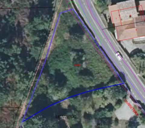 ¡Oportunidad en Monteiro, Gondomar! Solar edificable  vivienda unifamiliar o  proyecto turístico.